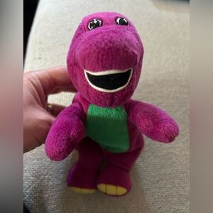 Small Barney Dinosaur Plush Toy 1997